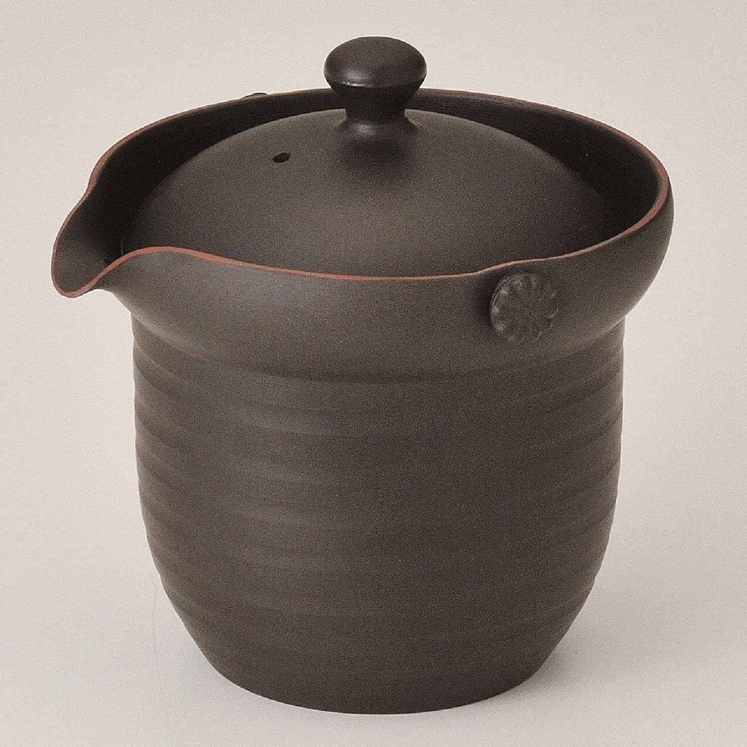 煎茶道具 唐木紫檀製 一文字盆 煎茶盆 香盆 箱付 C 6537