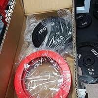 Amazon | IROTEC(アイロテック) ラバープレート5KG / バーベル