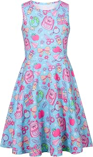 BFUSTYLE Girls Dress Sleeveless Casual Floral Sundress for Girl 4-15 Years