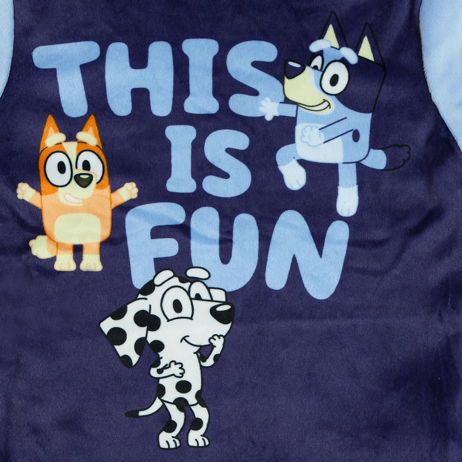 Centric Brands Bluey Pajamas This Is Fun Infant 2-Piece Tight Fit Sleep Set