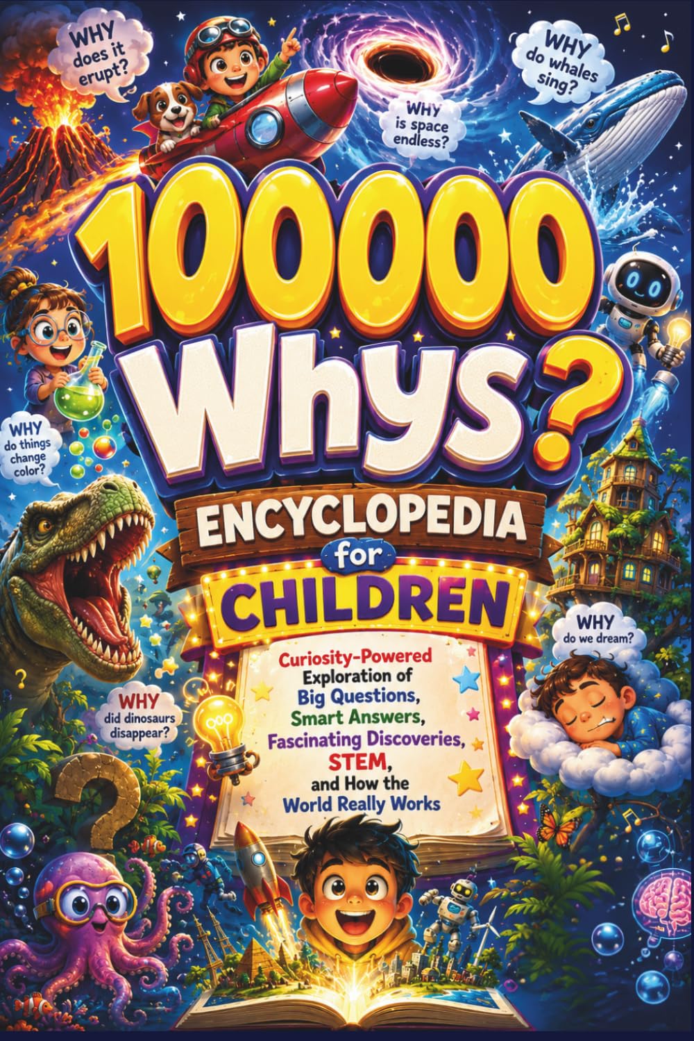 100,000 Whys Encyclopedia for Children: Curiosity-Powered Exploration of Big Questions, Smart Answers, Fascinating Discoveries, STEM, and How the World Really Works