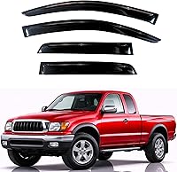 Vista 147 de KPY Moldura deflectora de viento con protección contra la lluvia compatible con GMC Terrain 2018-2023, 4 unidades, para ventana lateral, autoadhesiva