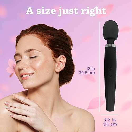 Miniatura 57 de Barra masajeadora Six Nine personal, recargable, inalámbrica, con 20 patrones de vibración, 8 velocidades, incluye bolsa de viaje