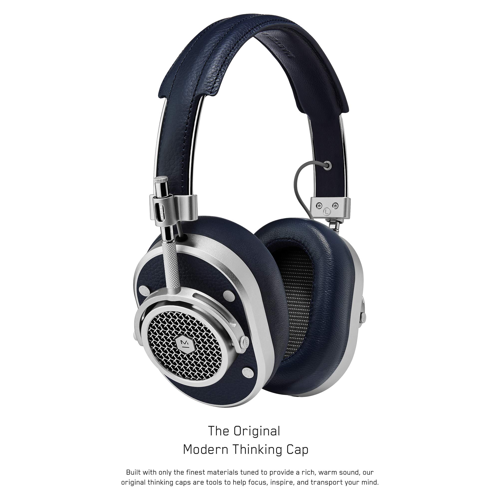 Master & Dynamic MH40 ネイビー ワイヤレス Master & Dynamic MH40 Over Ear Headphone - Navy/Silver : Amazon.in