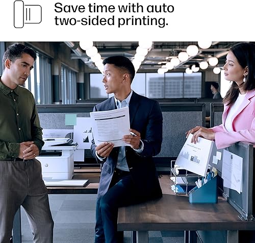 Miniatura 12 de HP Laserjet Pro MFP 4101fdn Impresora en blanco y negro, impresión, escaneo, copia, fax, velocidades rápidas, fácil configuración, impresión móvil,