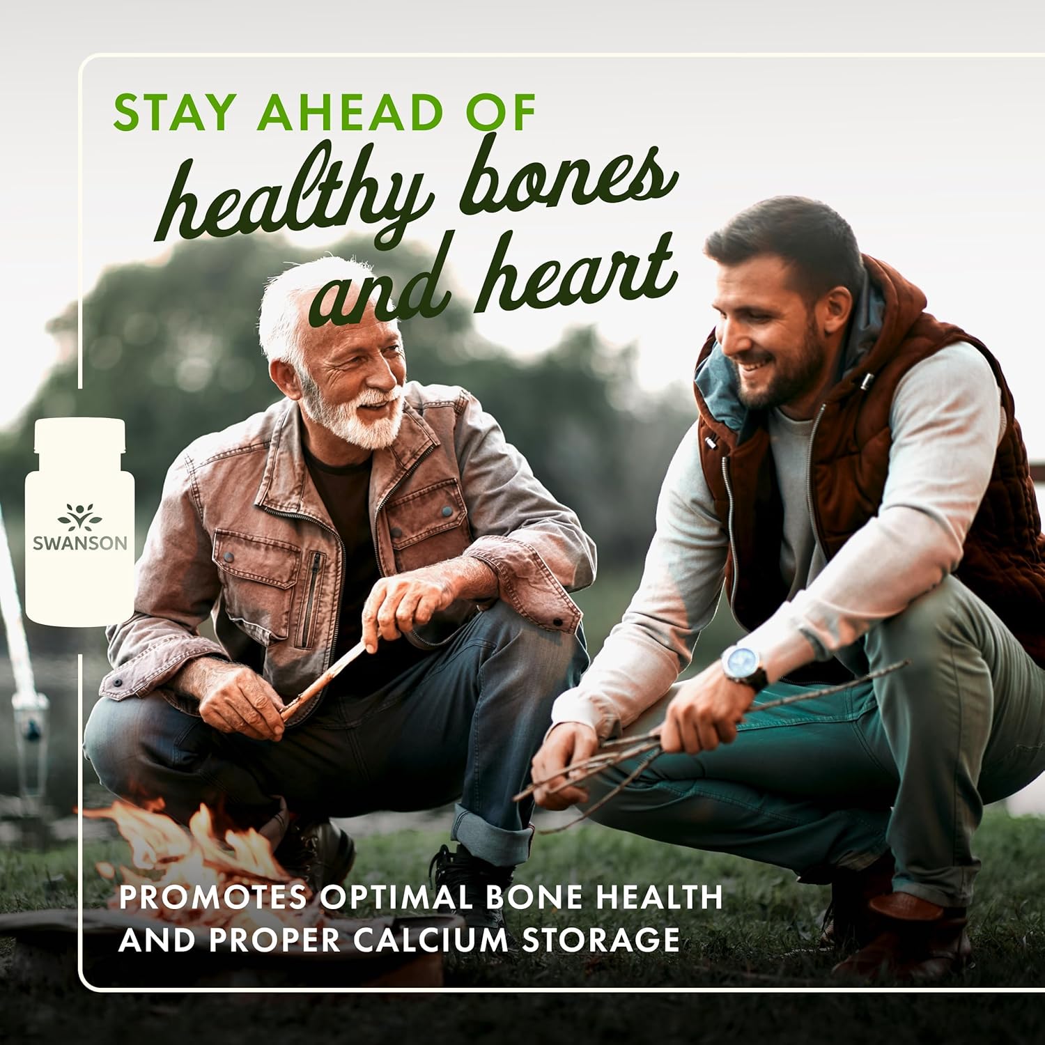 Swanson Maximum Strength Vitamin K2 (MK-7) Bone and Heart Health Supplement for Adults Over 50 Seeking Calcium Regulation - 200 mcg from Japanese Natto (30 Softgels)