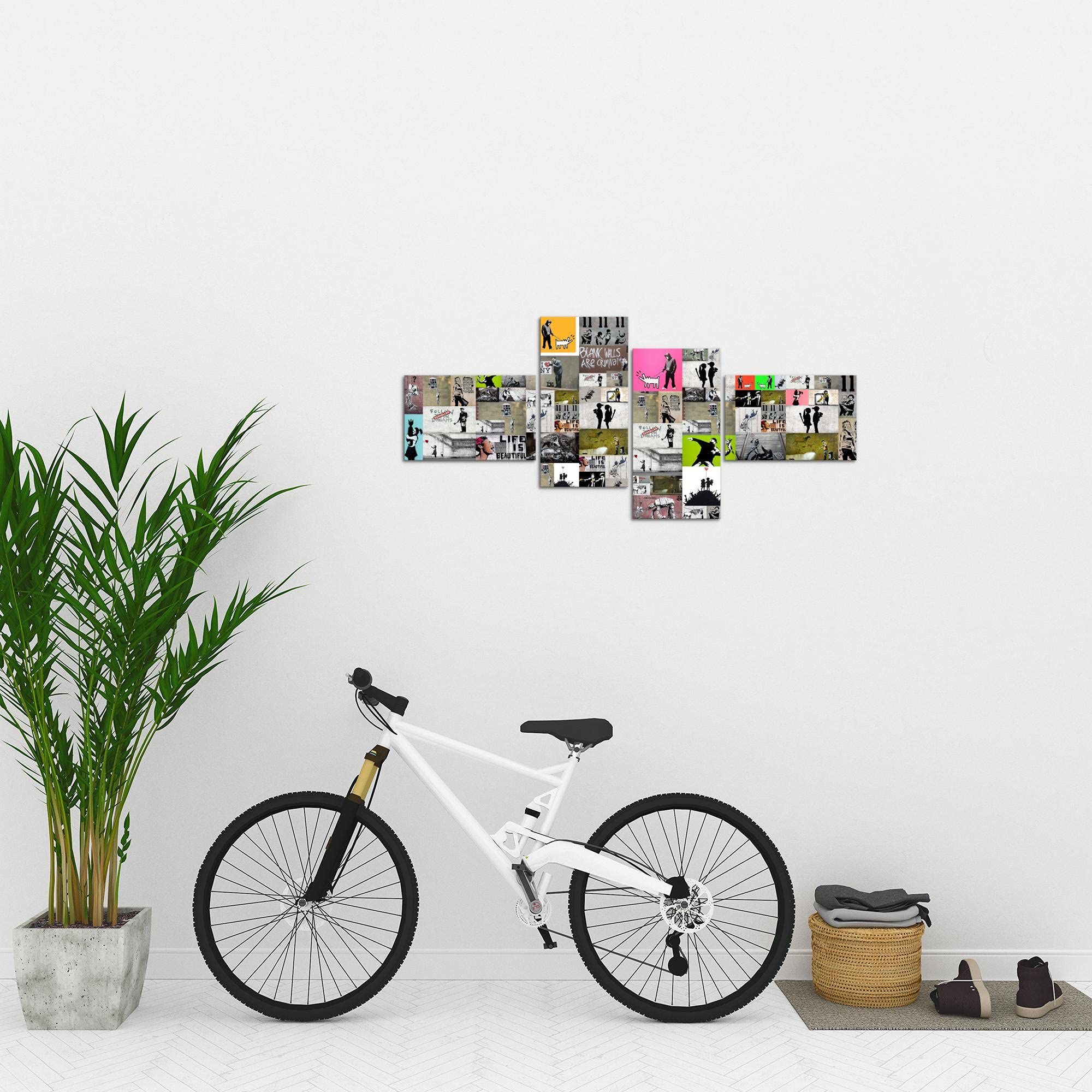 Runa Art Quadro Banksy Palloncino Ragazza oderni urale - ade in