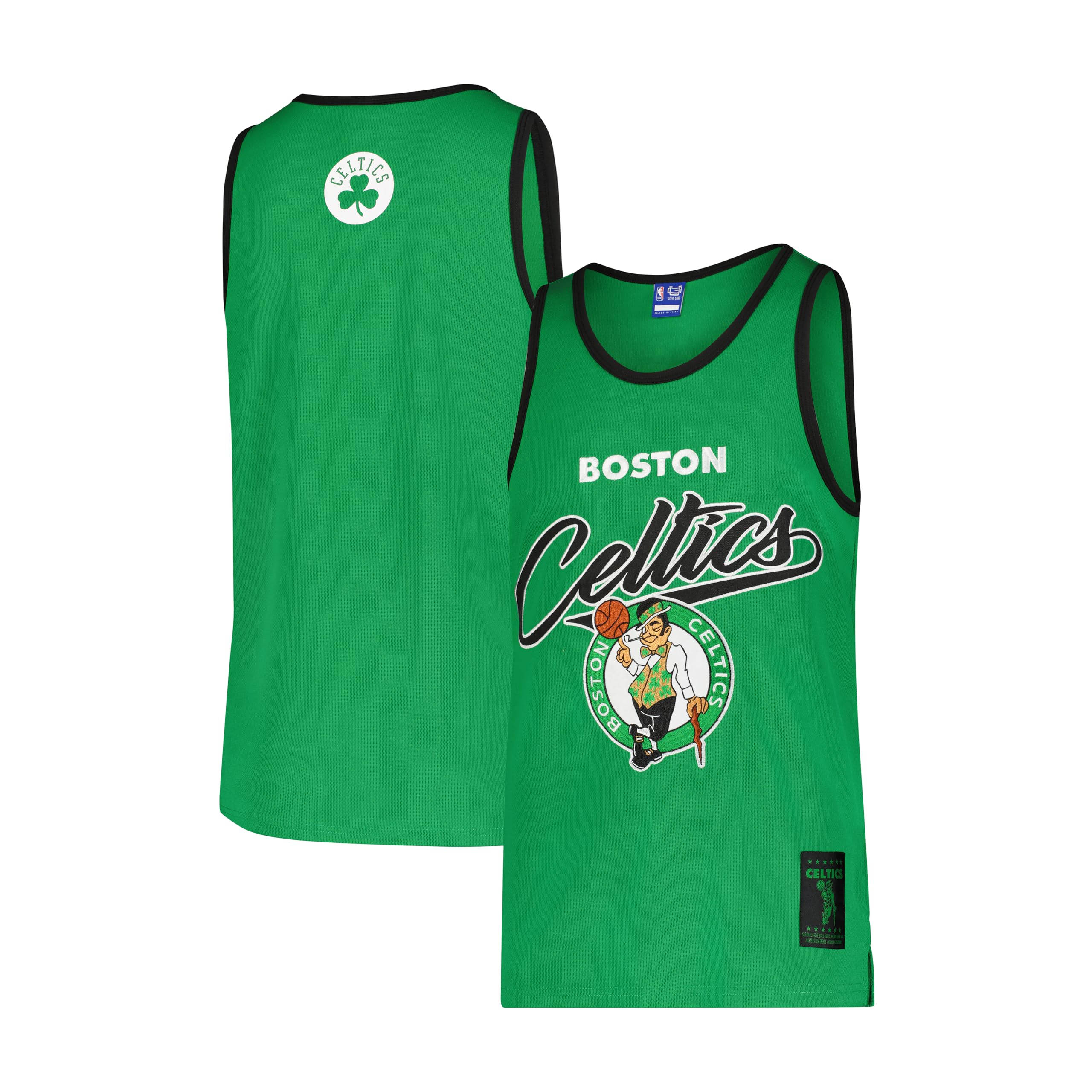 Ultra Game Men's NBA Official Super Soft Jersey Tank Top Muscle T-Shirt