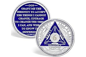 6 Month AA Coin: A Symbol of Recovery and Hope for Addiction Recovery