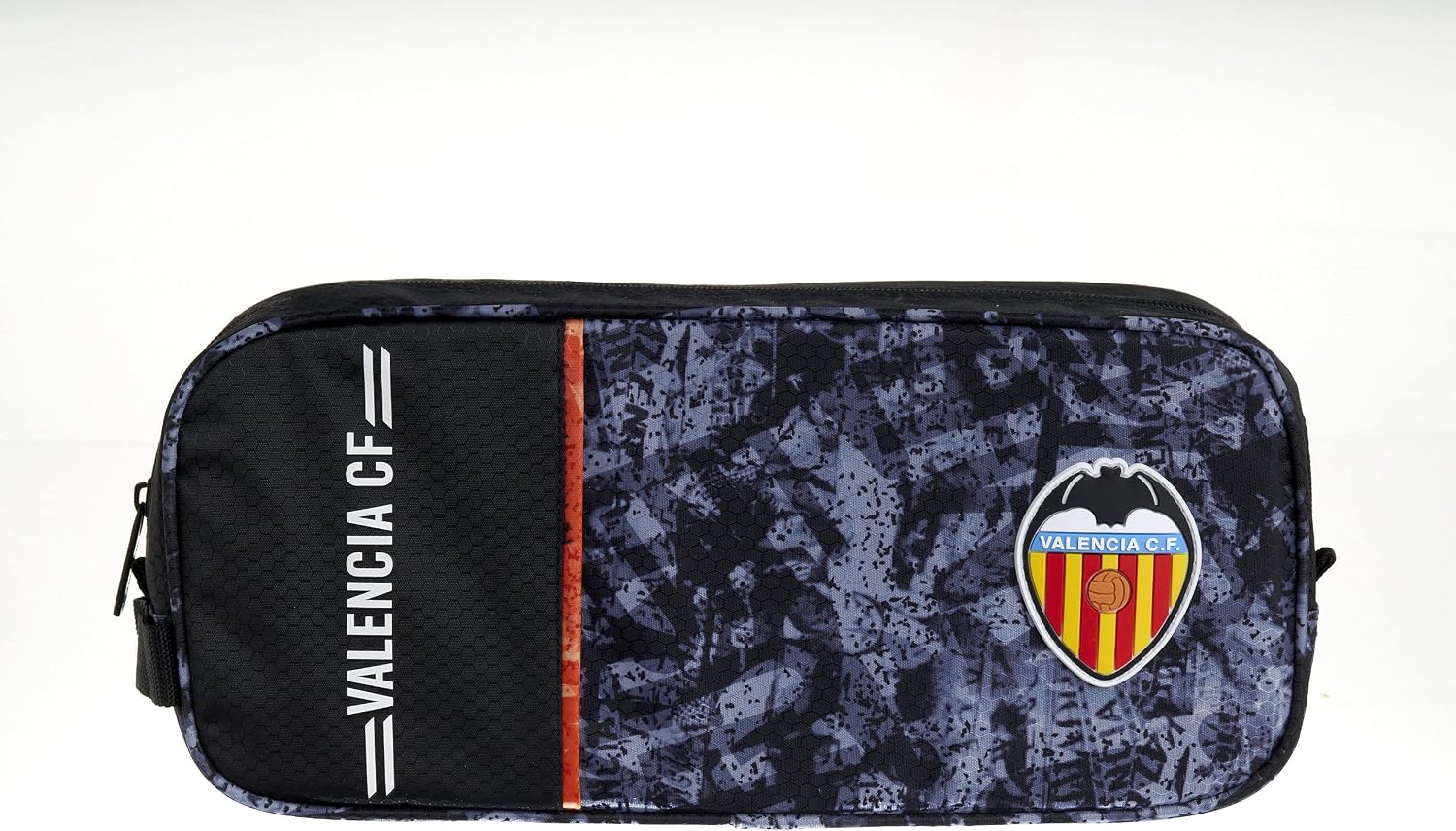 Valencia CF Zapatillero – 1 Bolsillo Cremallera Simple ASA para Transporte – Medidas 34X15X12 cm Color, Zapatillero, 20 pulgadas, Maleta expandible con la cara Frontal dura y ruedas giratorias,,