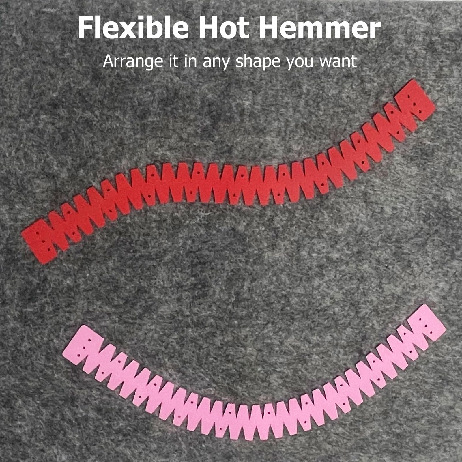 Dobladillo De Silicona Flexible Para Costura | Herramienta Ajustable Para Planchar Y Coser Dobladillos Perfectos