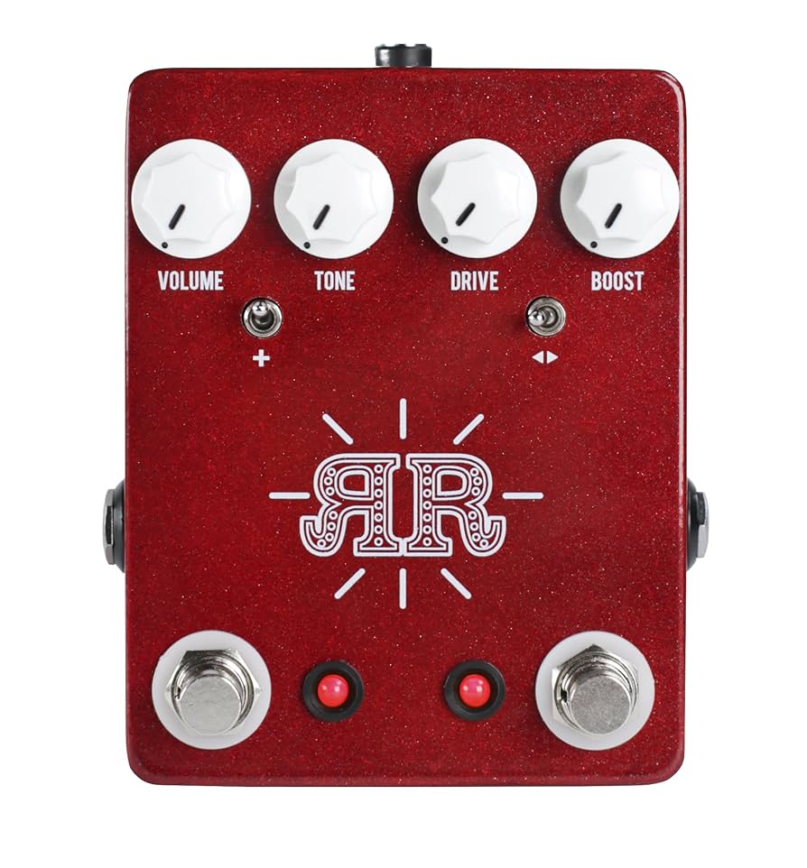 JHS Pedals ギターエフェクター レッド Amazon | JHS Pedals ジェイエイチエスペダルズ エフェクター