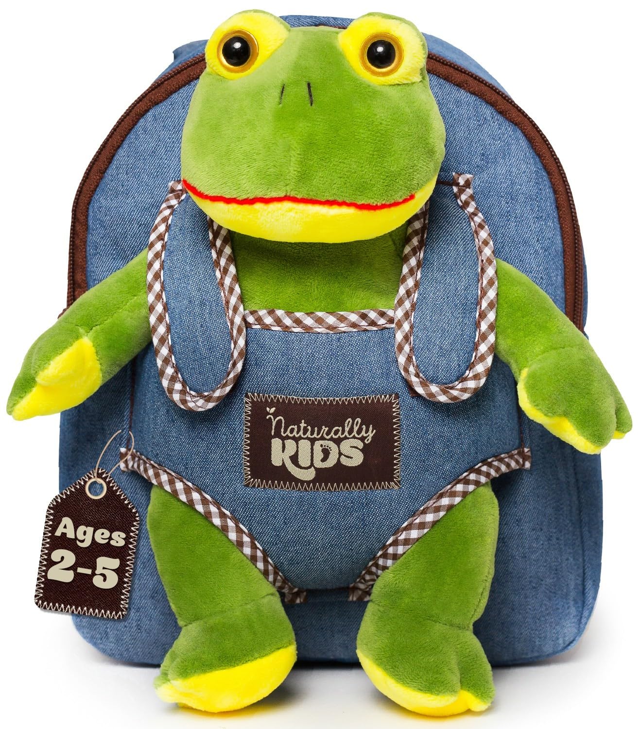Backpack with Stuffed Animal Toys, Christmas Gifts for Kids, Birthday Gifts for Boys and Girls for 2, 3, 4, 5, 6, 7 Year Old