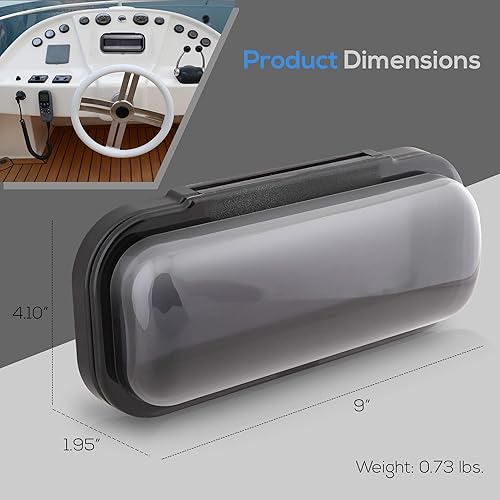 Miniatura 7 de Par Rockville RMSTS69B 6 x 9 1000 W - Altavoces para barcos marinos impermeables de 2 vías negro y resistente al agua, cubierta estéreo marina de