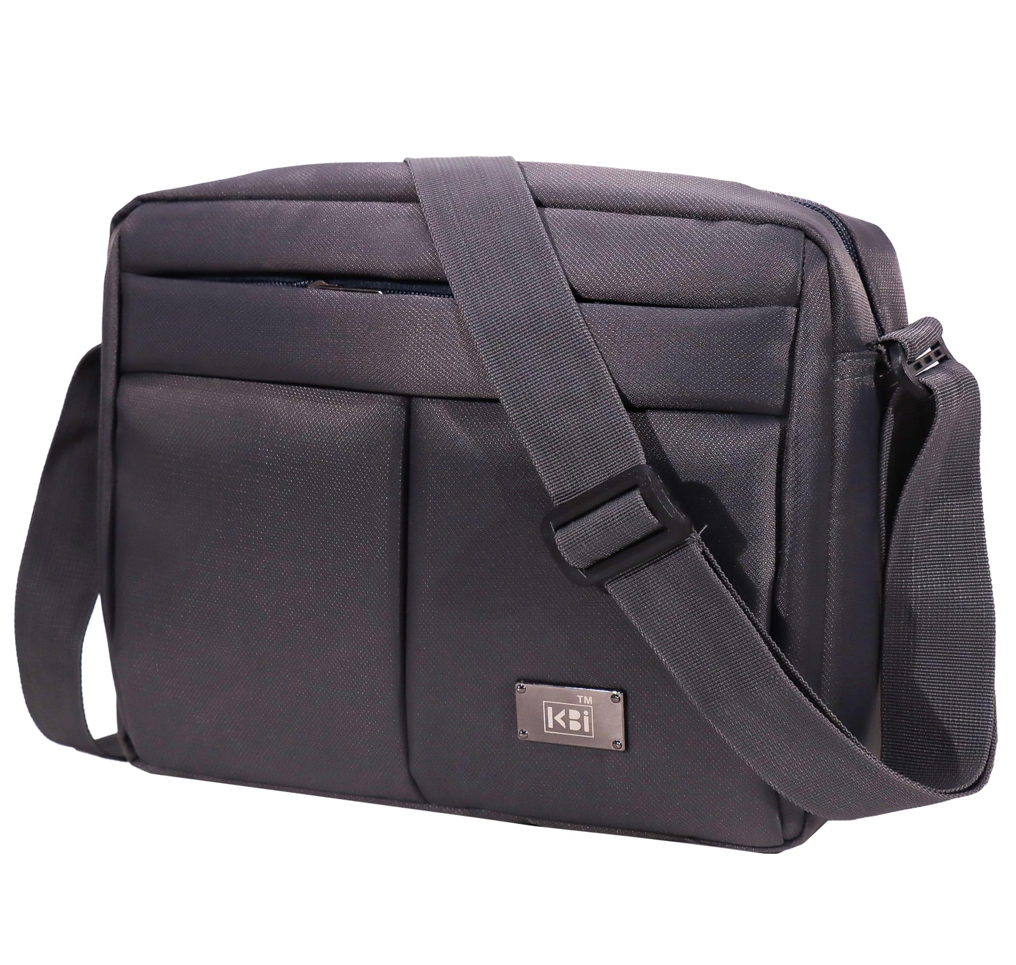 kbi Stylish Padded Small Nylon Sling Cross Body Travel Office Business Messenger One Side Shoulder Bag for Men Women-picture-47