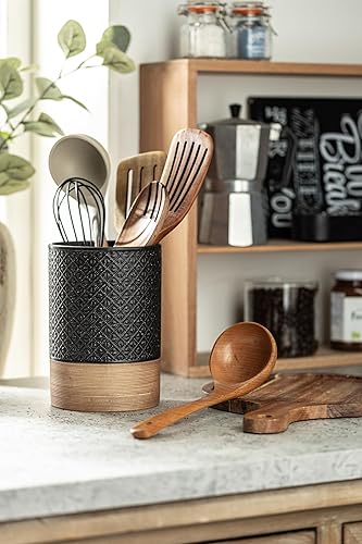 Miniatura 2 de Tarro grande con tapa, recipiente de café de cerámica con tapas herméticas, recipientes de almacenamiento de alimentos, recipientes de cocina para