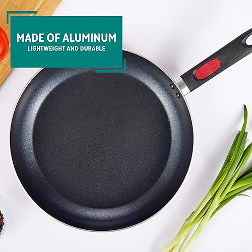 Miniatura 3 de Mirro A79607 Get A Grip - Sartén antiadherente de aluminio 120in color rojo