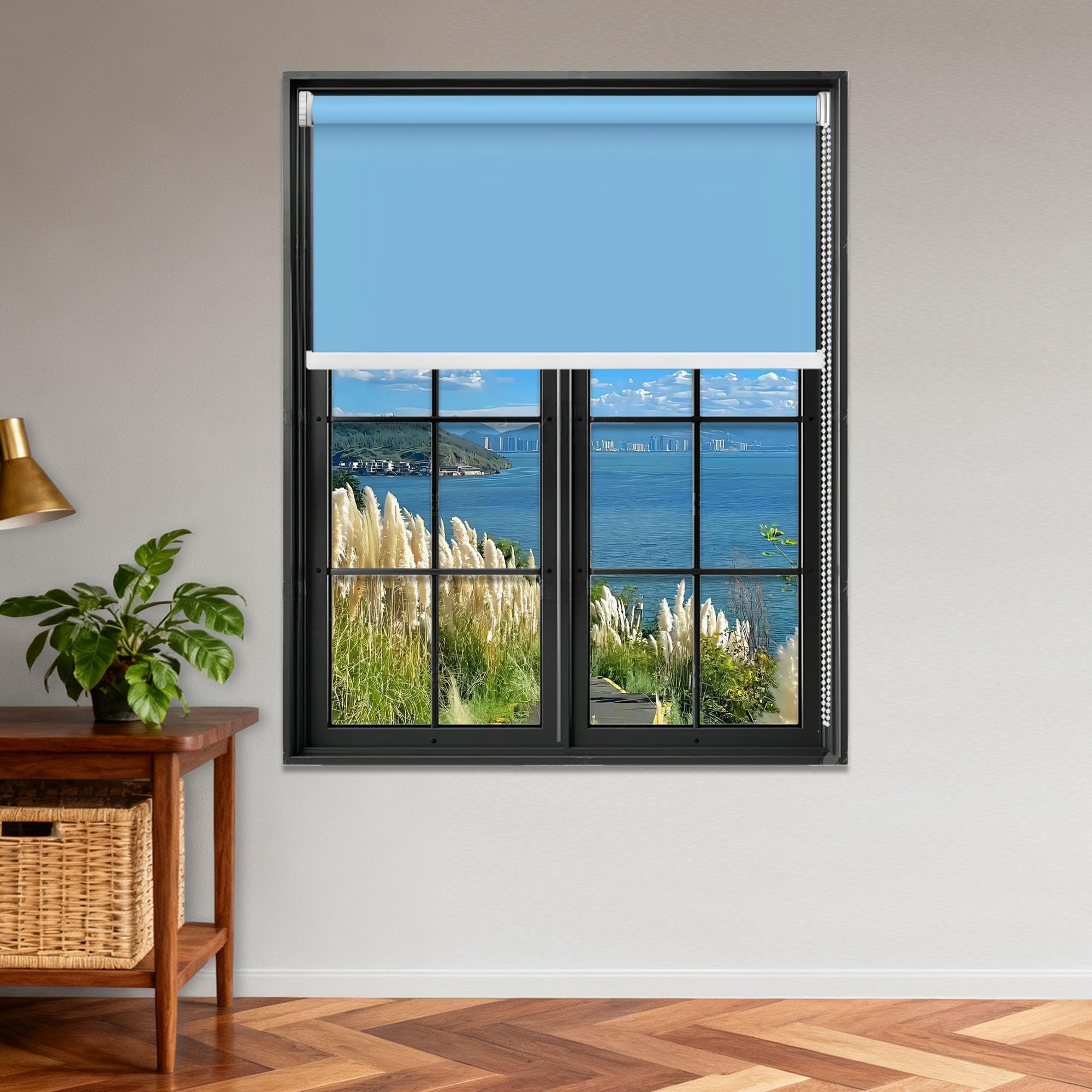 Store isolant 142 x 500 cm avec protection thermique haut de gamme