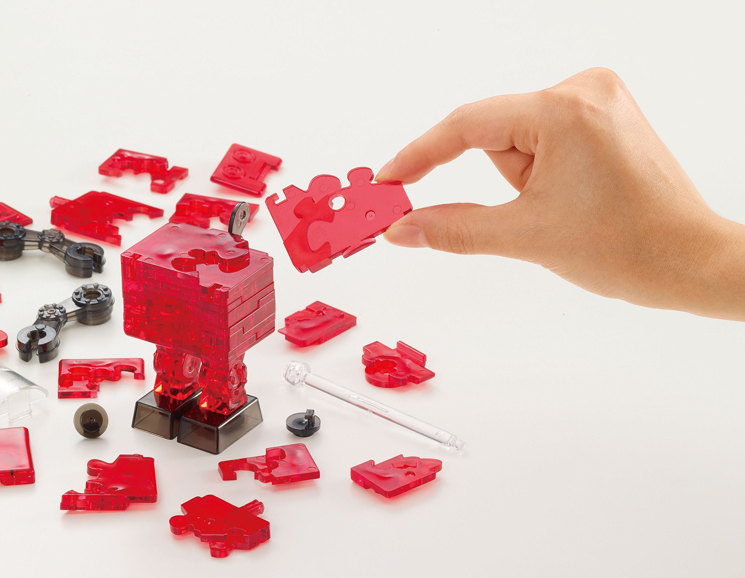 C-C-Bのパズル 39ピース クリスタルパズル ブリキ ロボット・レッド, Jigsaw Puzzles
