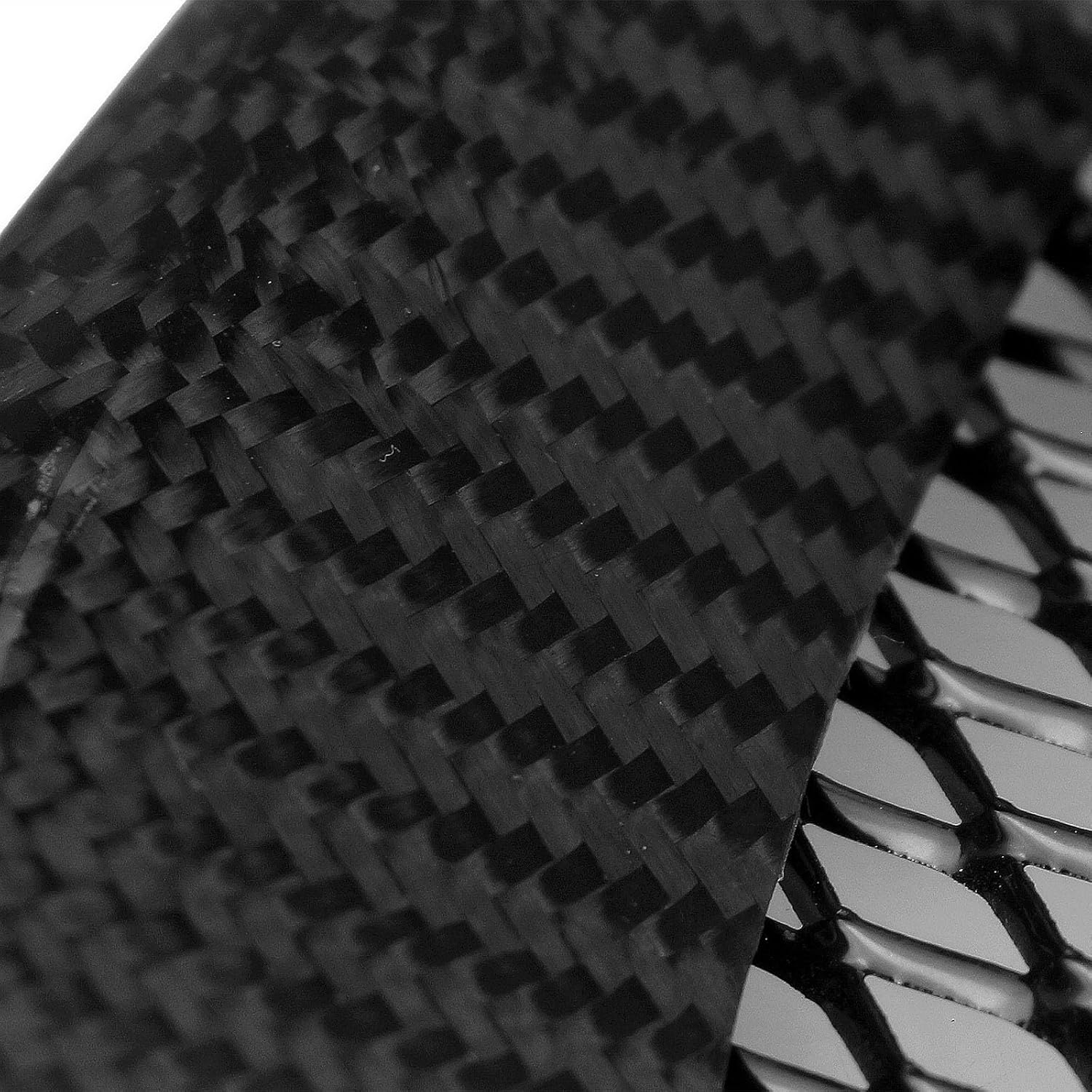 Front Upper Grill Grille For Subaru Impreza 9th WRX STI 2006-2007 Carbon Fiber