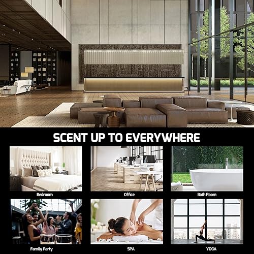 Miniatura 9 de JCLOUD Máquina inteligente del aire del olor para el hogar y los aceites esenciales del té blanco 100ML para el difusor