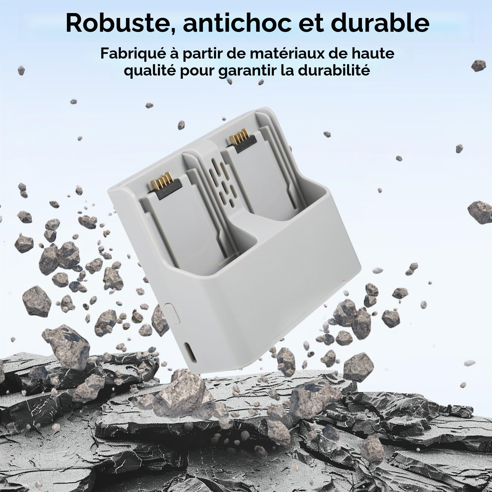 Chargeur de batterie pour DJI Neo, station de charge bidirectionnelle, drone, chargeur rapide à deux voies pour Neo, station de charge de batterie, accessoires de chargeur de batterie double