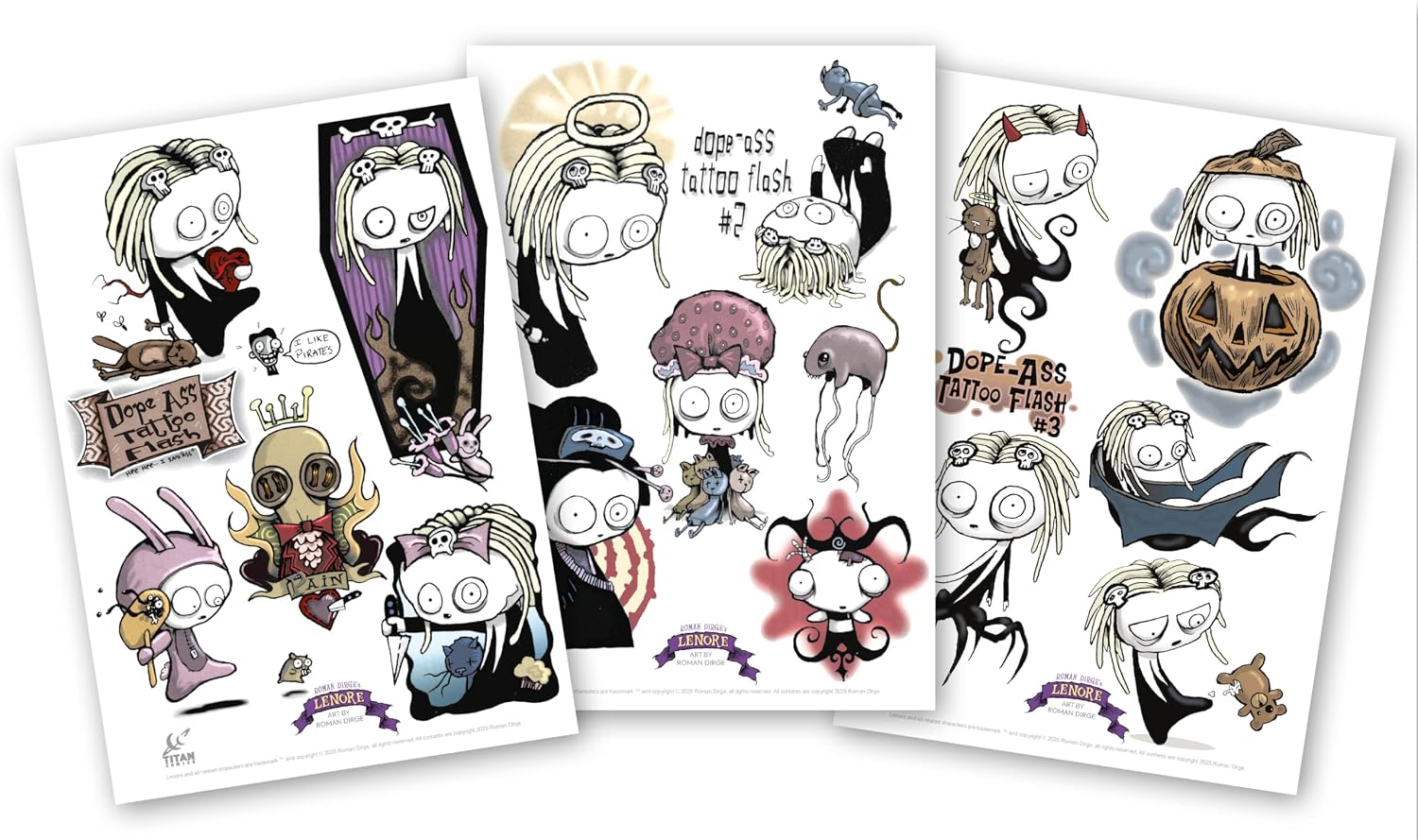 Lenore Slipcase Set (Noogies, Wedgies, Cooties)