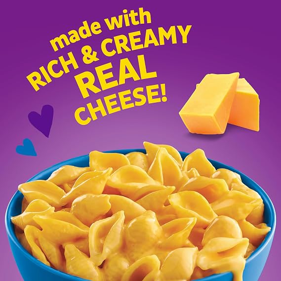 Annie's Deluxe Macaroni and Cheese with Organic Pasta, Classic Real Cheddar Cheese and Shells, 11.3 oz (Pack of 12)