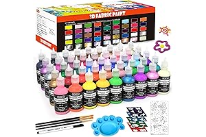 Shuttle Art 45-Color Clothes Painting Kit