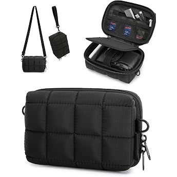 bagsmart Digital Camera Case Expandable Protective Case with 2 Carrying