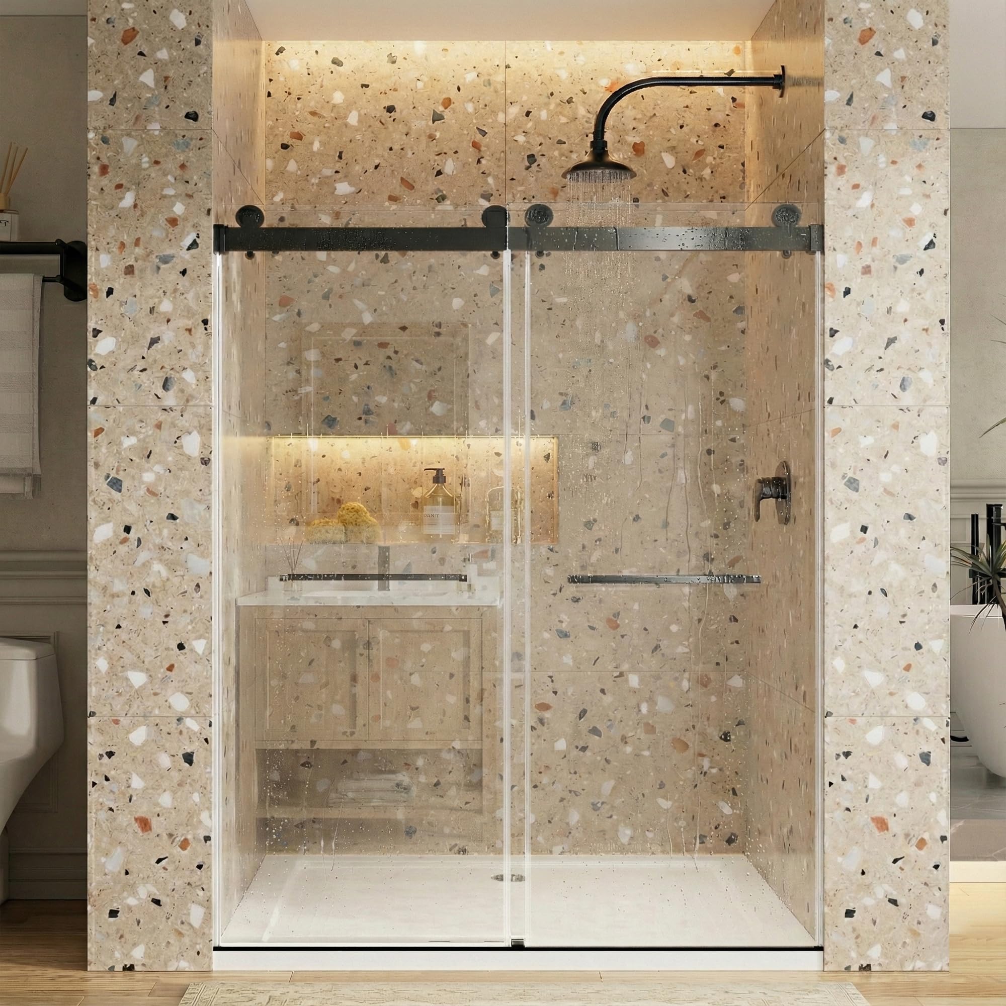 Shower Doors!!!!! COMPLETE YOUR HOME PROJECTS AT BIDFTA!!!  (Cage)