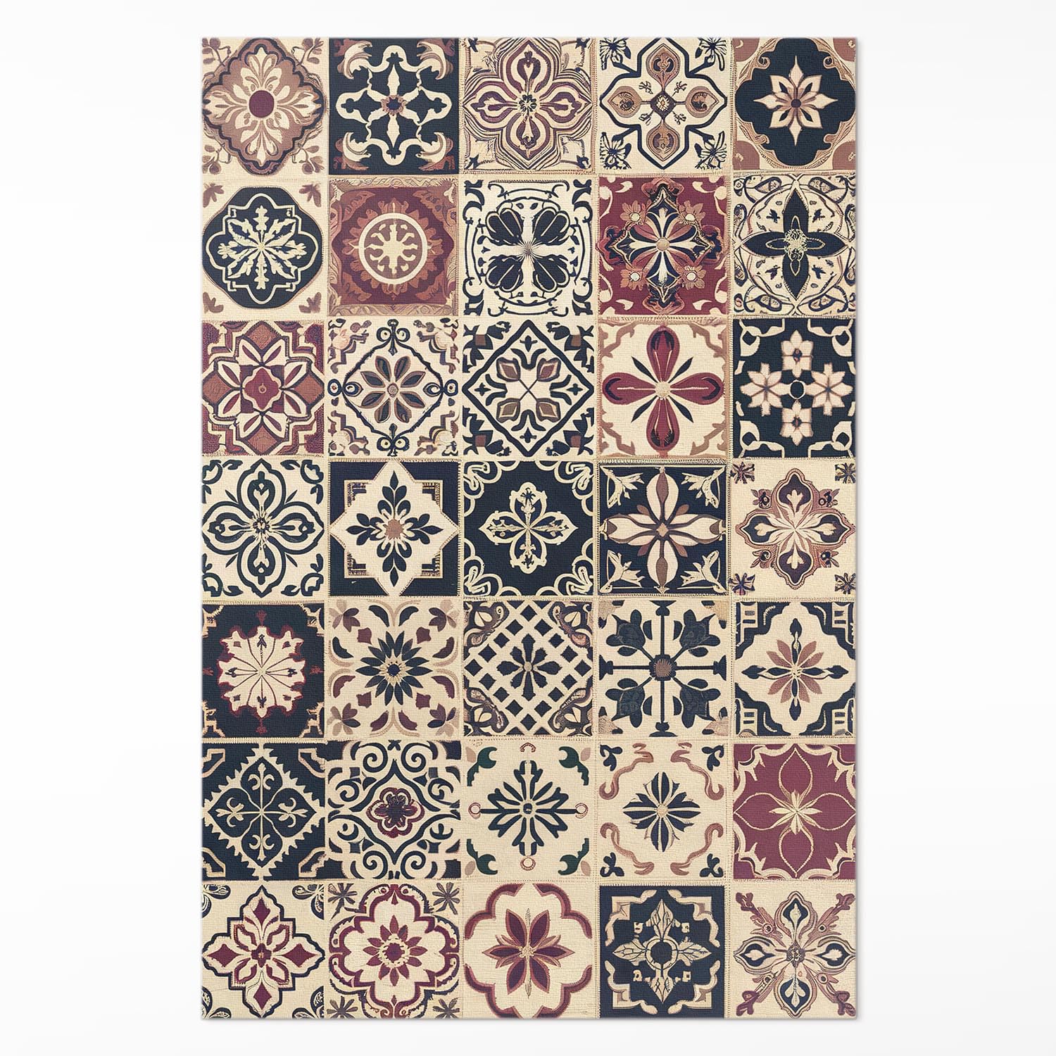 Tapis en vinyle PVC resistant décoloration 100x150 cm Floorart entretien facile
