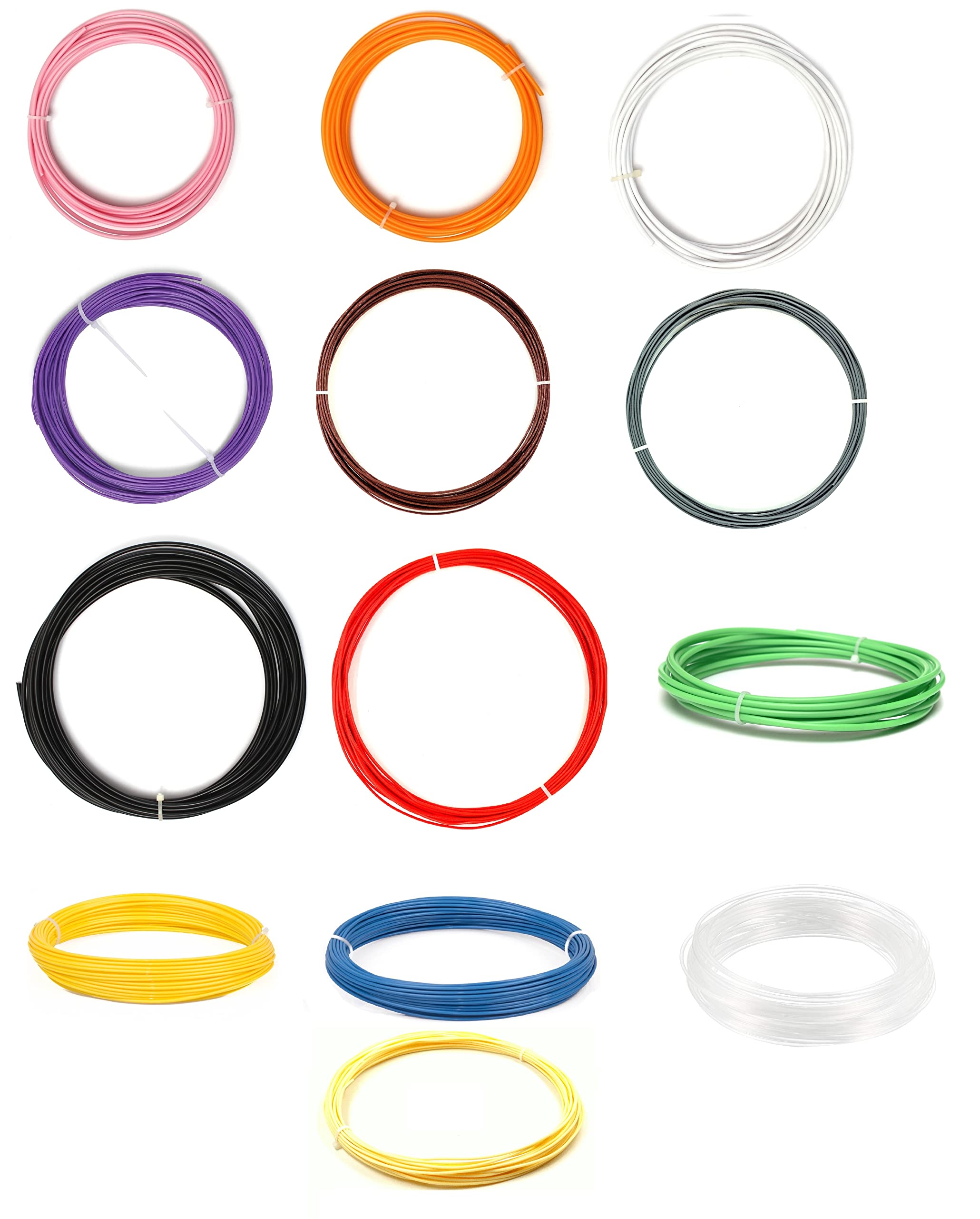 See full amazon price history chart for INVENTO 5 Meter Each 1.75mm 13 Colours Pink Orange White Green Blue Violet Brown Grey Transparent Black Red Skin Yellow PLA Filament 3D Printing Filament for 3D Pen 3D Printer INVENTO 5 Meter Each 1.75mm 13 Colours Pink Orange White Green Blue Violet Brown Grey Transparent Black Red Skin Yellow PLA Filament 3D Printing Filament for 3D Pen 3D Printer (B0C35GMF5J) Amazon Price History, Amazon Price Tracker