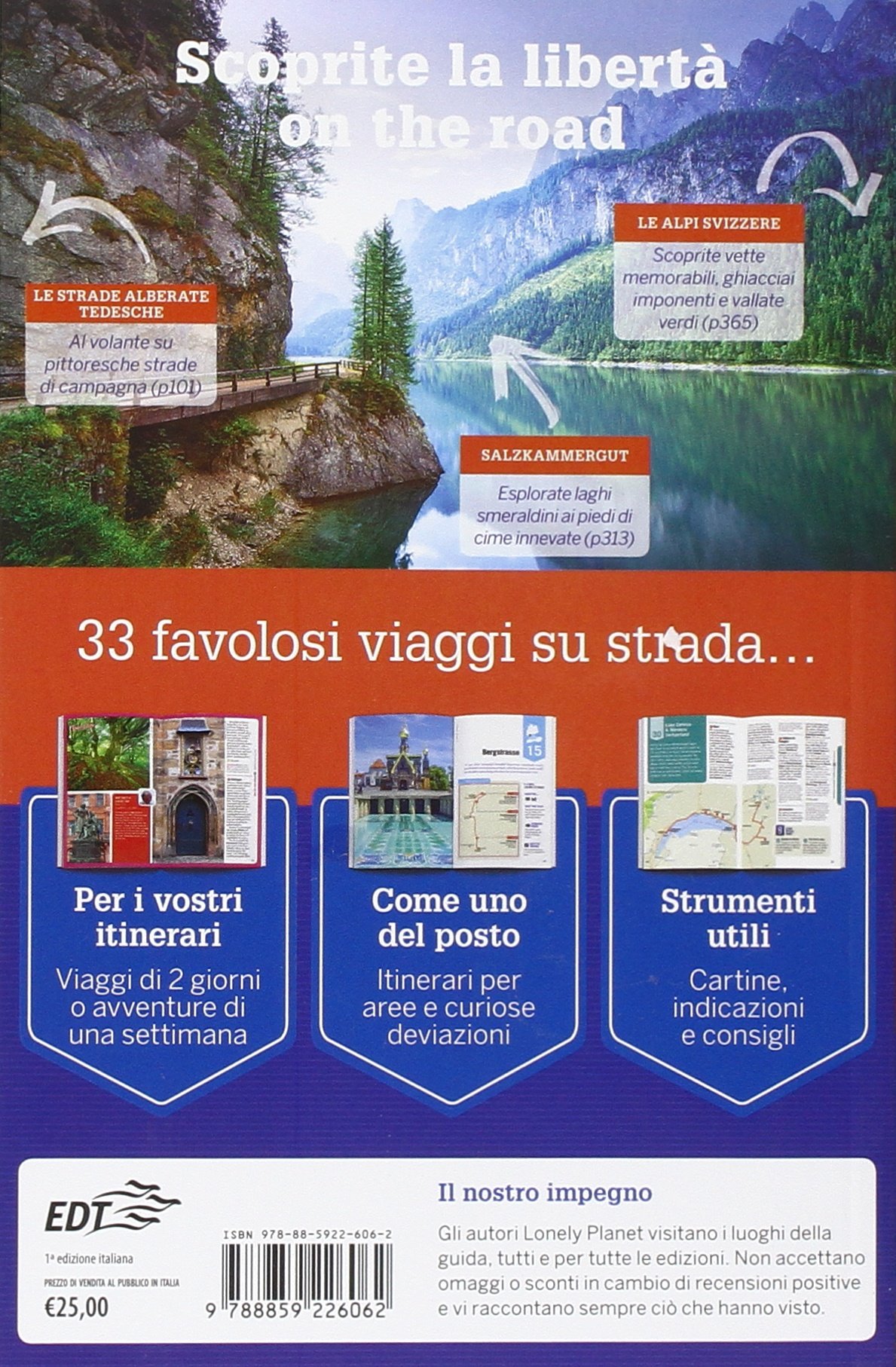 Germania, Austria e Svizzera on the road. 33 favolosi viaggi su strada. Con cartina