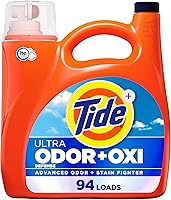 Vista 13 de Tide Ultra Odor Defense Plus Oxi - Detergente líquido para ropa, 92 onzas líquidas, 65 cargas, detergente líquido avanzado para la ropa que combate