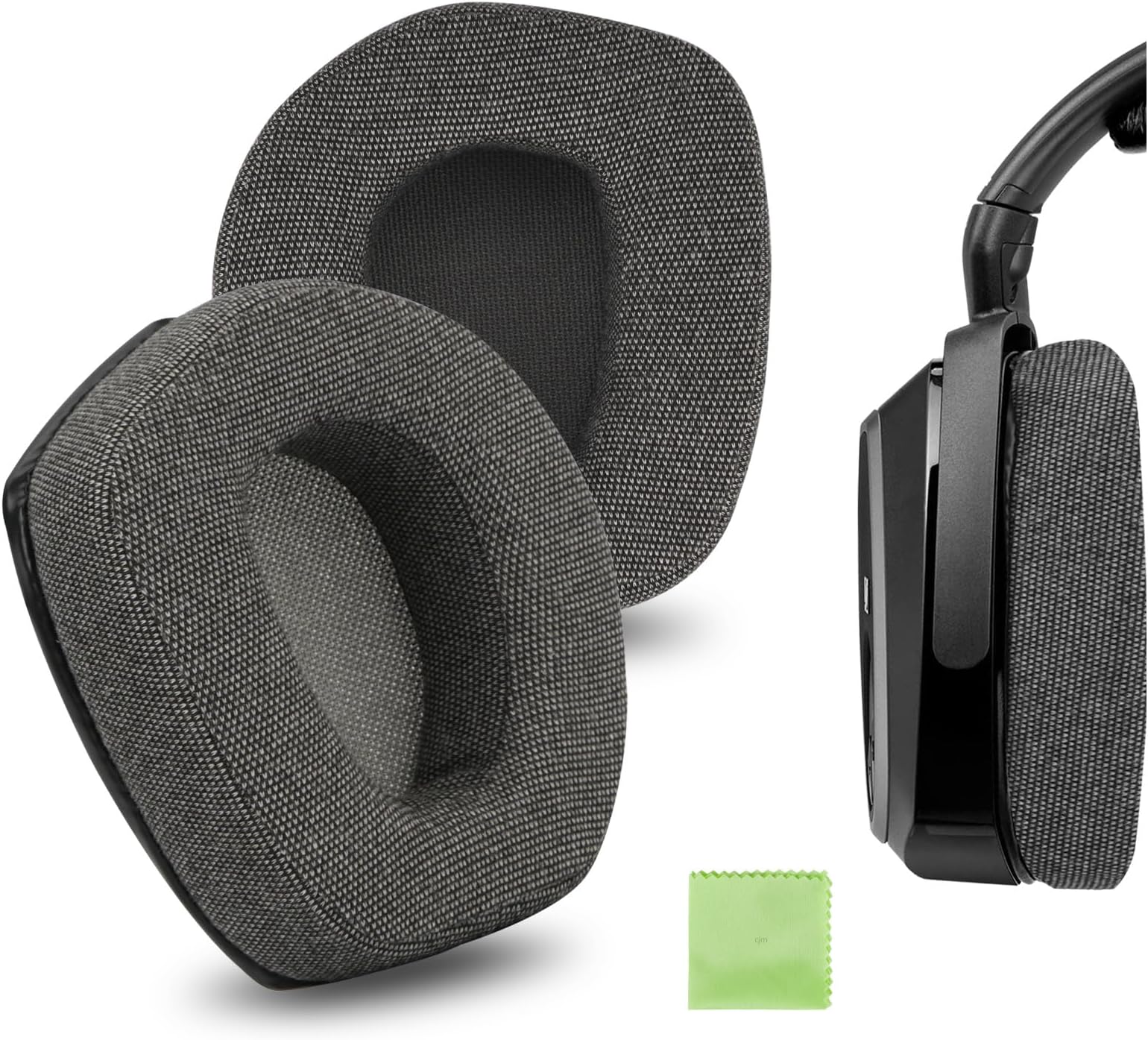 Geekria Comfort Velour Replacement Ear Pads for Sennheiser