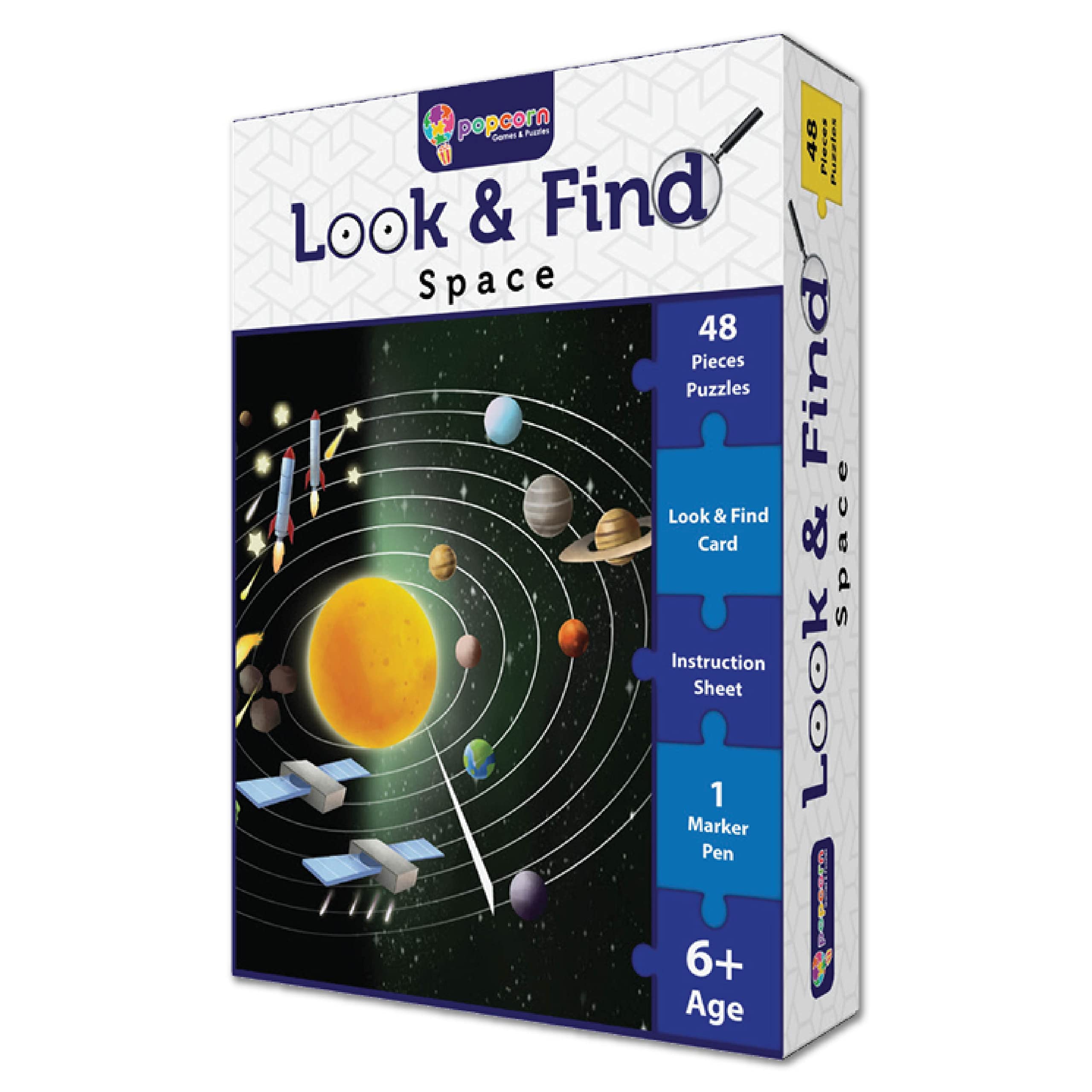 See full amazon price history chart for Popcorn Games & Puzzles Look and Find Space 48 Piece Puzzle with 1 Marker for 5 to 8 Years Old Children|Embark On an Interplanetary Puzzle Adventure Popcorn Games & Puzzles Look and Find Space 48 Piece Puzzle with 1 Marker for 5 to 8 Years Old Children|Embark On an Interplanetary Puzzle Adventure (B0BQR9XBZZ) Amazon Price History, Amazon Price Tracker