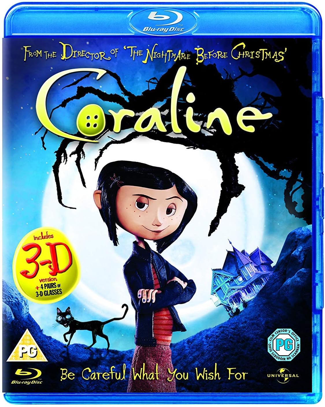 Coraline [Blu-ray] [Region Free]