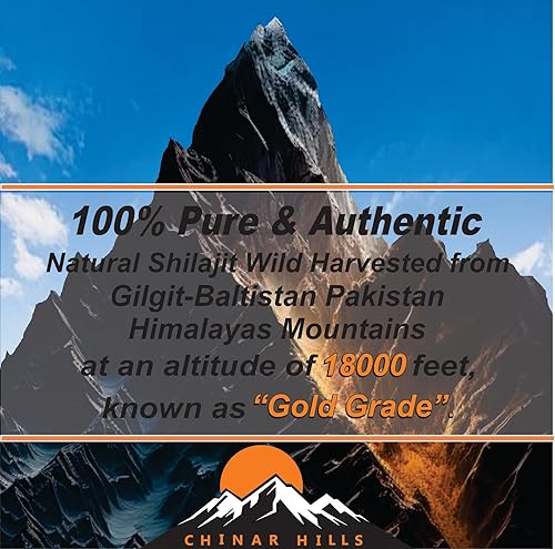 Miniatura 4 de Resina Shilajit pura secado al sol y grado dorado Shilajit.