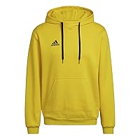 adidas Uomo Entrada 22 Sweat Hoodie, Team Yellow / Black