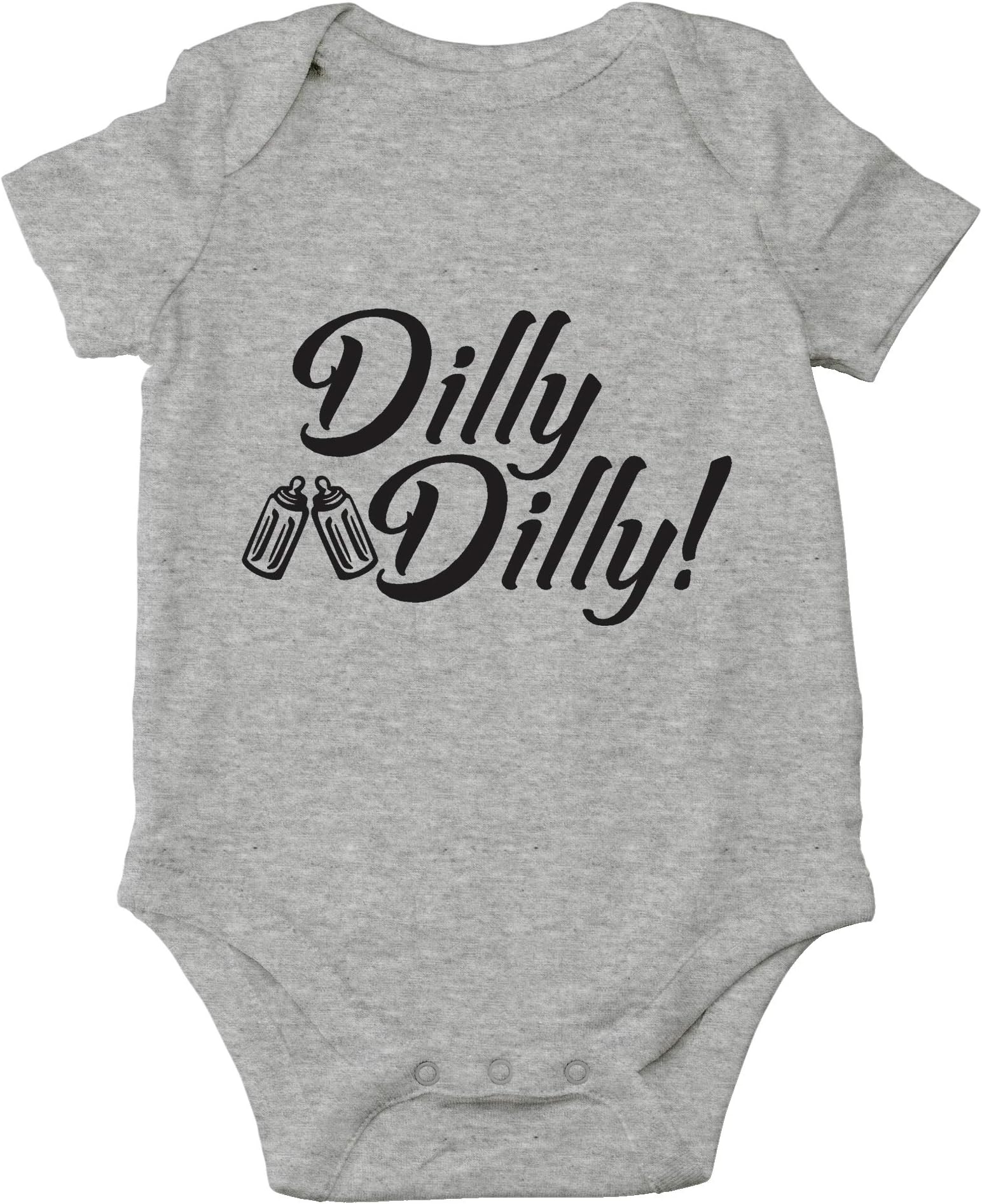 AW FashionsDilly Dilly Baby Bodysuit Funny Cute Infant Boys Girls Outfit Adorable Newborn Romper Clothing