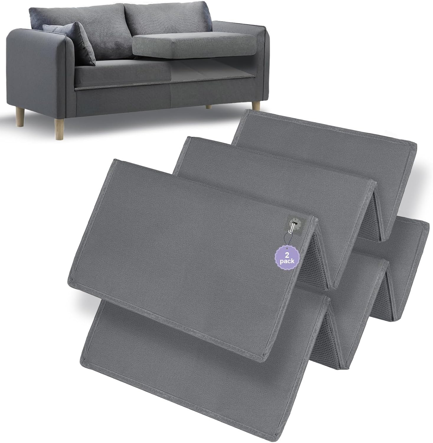 Couch Supports for Sagging Cushions (2Pack) Sofa Saver Cushion Support