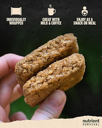 Miniatura 4 de Nutrient Survival MRE - Barras de granola de miel, reemplazo de comidas (10 porciones), suministros de preparación liofilizada y suministro de