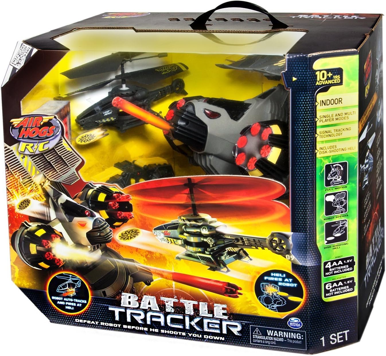 Amаzіng 🔥 Air Hogs - Battle Tracker Elite with Yellow Disc Firing Helicopter