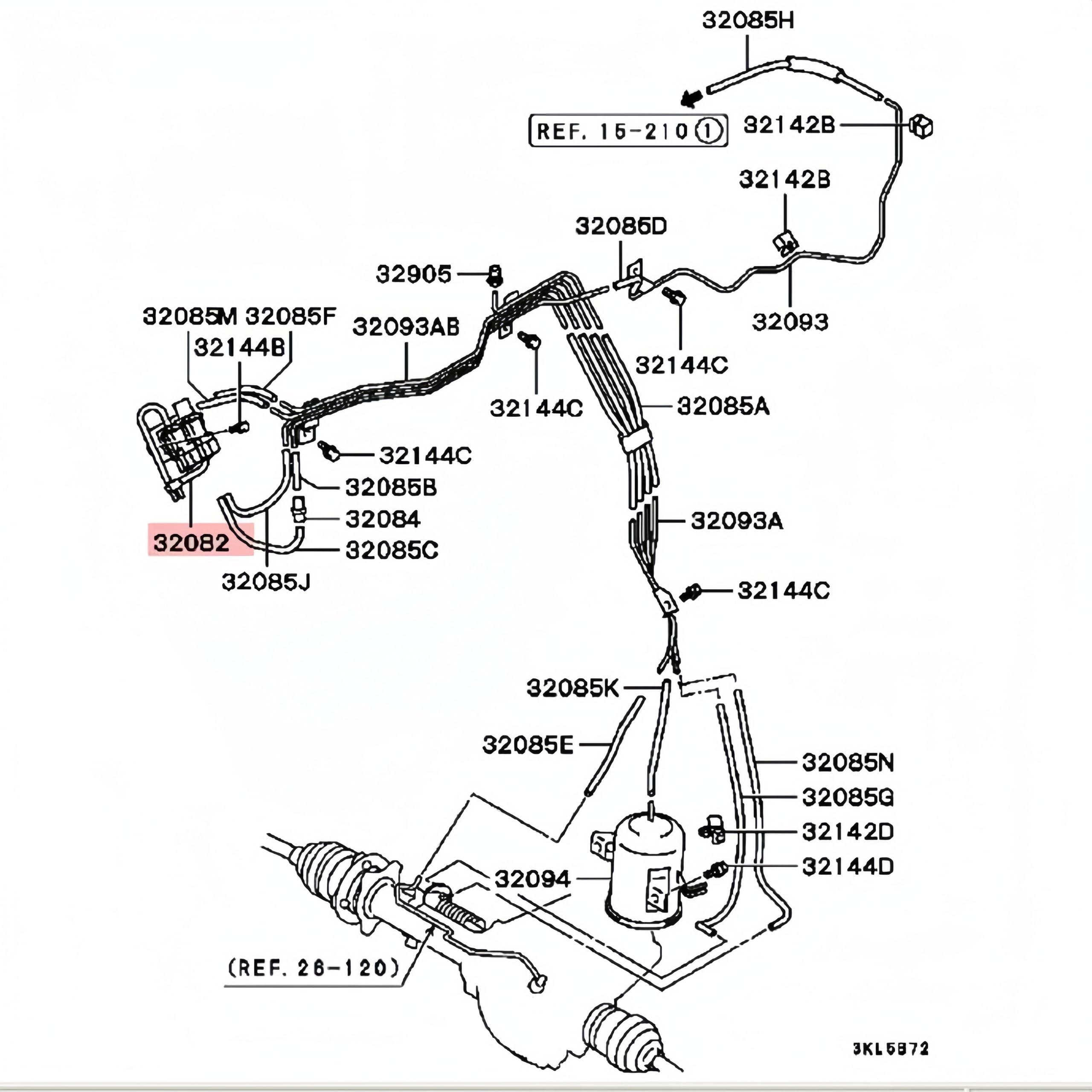 Vanne à Bobine Solénoïde Pour Mitsubishi Pajero L200 K5T47776 MB937731 MB620532
