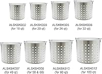 Vista 5 de Cesta de vapor de aluminio de 100 cuartos para olla común, viene en cada