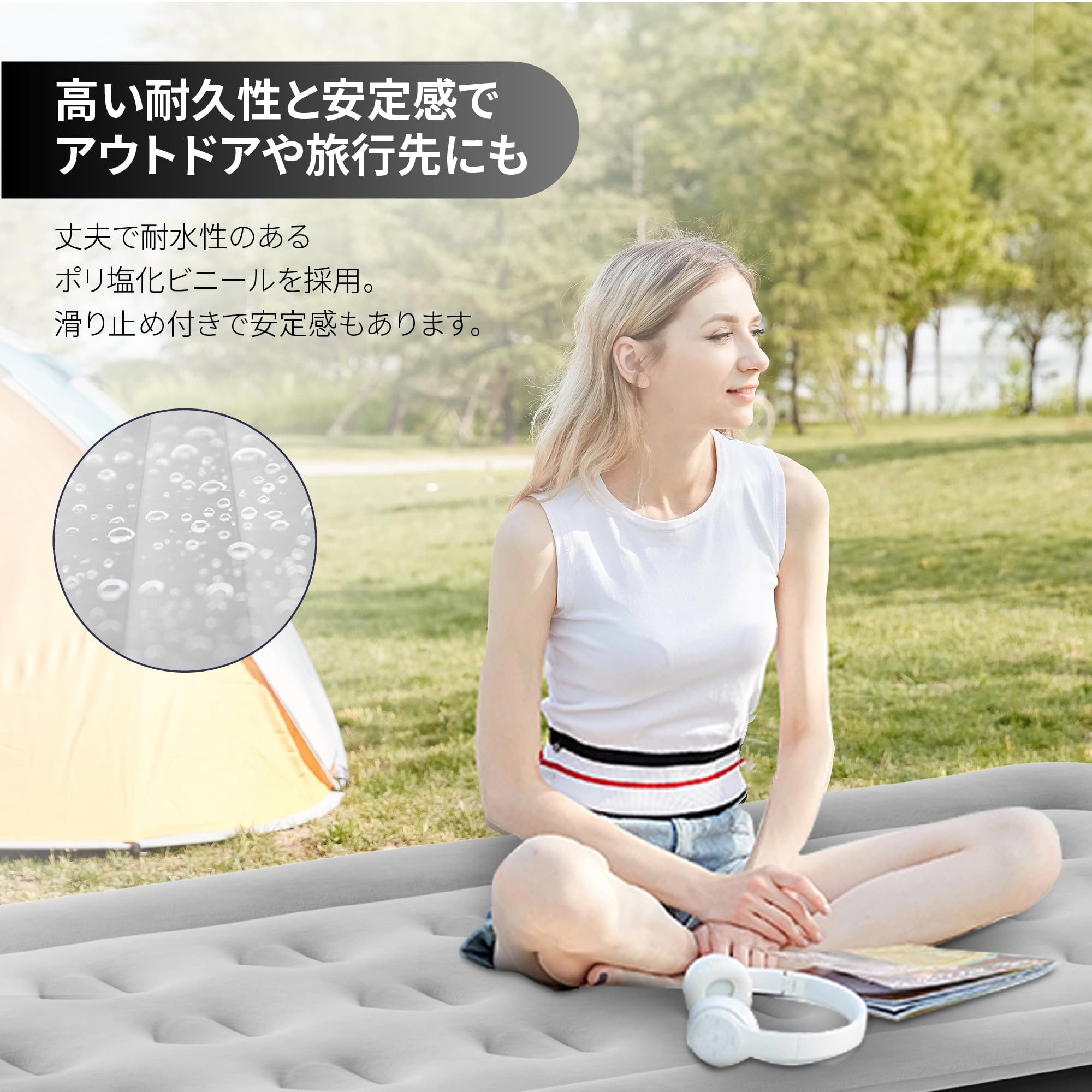 即購入可＊Airefina エアーベッド シングルサイズ 電動ポンプ内蔵 Amazon.co.jp: Airefina エアーベッド シングルサイズ 電動ポンプ内蔵