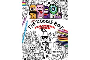 Dover Coloring Book for Kids 8-12: The Official Doodle Boy Coloring Book