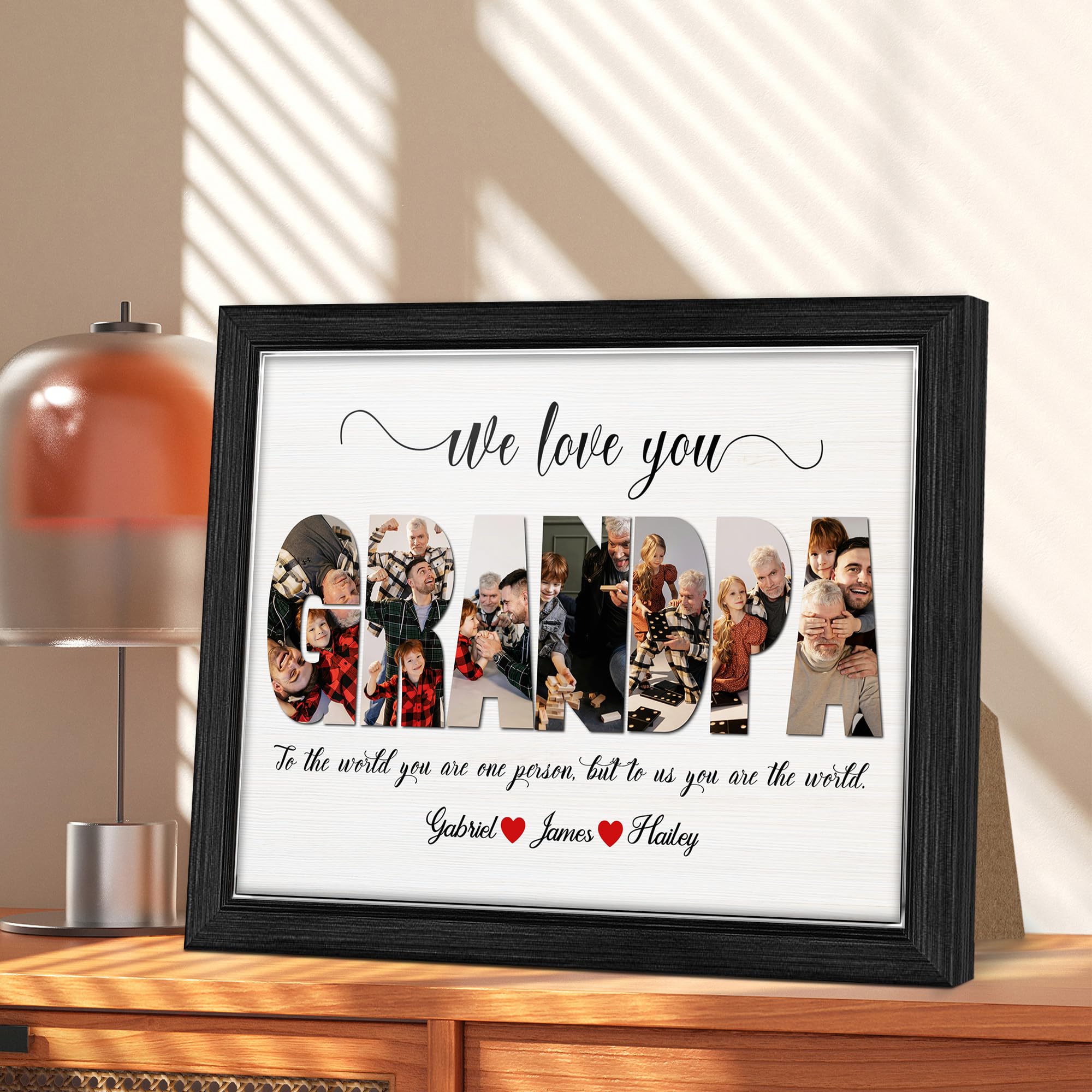 Fathers Day Gifts For Grandpa From Grandson I Love My Grandpa