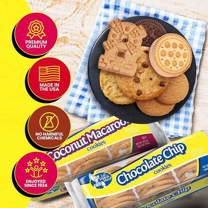 Lil Dutch Maid Galletas Variadas Pack de 3 - 10.5 oz cada uno miniatura 6